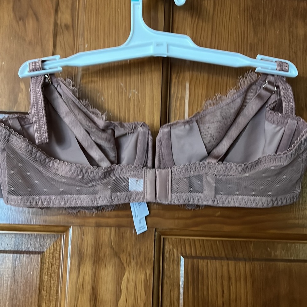 COPY - New Auden Bra Balconette Coverege Unlined 36B NWT - Picture 3 of 3